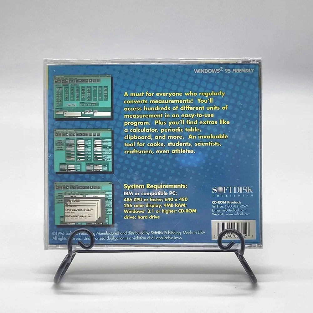 Vintage Computer Software Cd-Roms By Softdisk Publishing New & Sealed